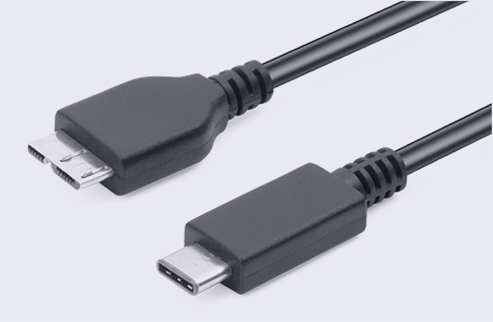USB-C to Standard USB2.0 B Male Cable